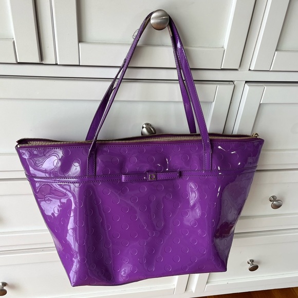 SOLD kate spade | Polka Dot Tote - Picture 2 of 8